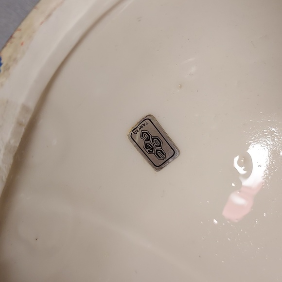 Vintage Hand Painted Ceramic Carnival Wall Face Mask - Picture 7 of 7